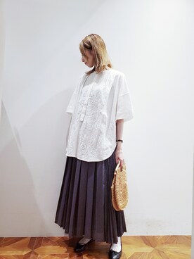 nagashimaさん（レディース・160cm）の夏コーディネート