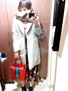 harukiさん（レディース・162cm）の冬コーディネート