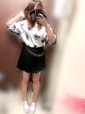 「夢展望（ユメテンボウ）のアイテム」を使った、harukiさん（レディース・162cm）の夏コーディネート