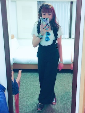 えりーあんとわねっとさん（レディース・155cm）の春コーディネート