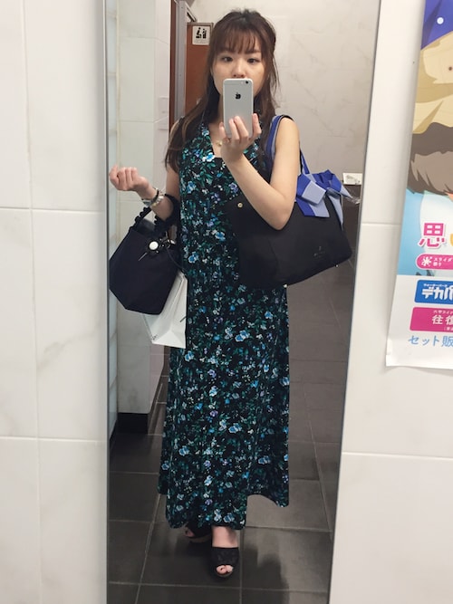 えりーあんとわねっと Riendaのワンピースを使ったコーディネート Wear えりーあんとわねっと Riendaのワンピースを使ったコーディネート Wear