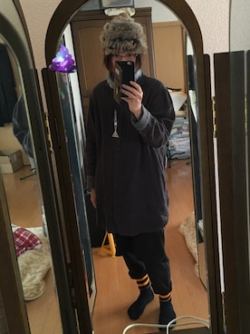 「±0（プラスマイナスゼロ）のアイテム」を使った、マリモさん（メンズ・175cm）の冬コーディネート