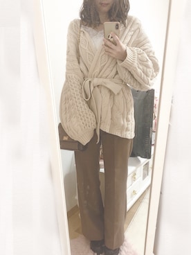 「アイテム（PC・スマホグッズ/家電）」を使った、annchiiさん（レディース・156cm・20代）の春コーディネート