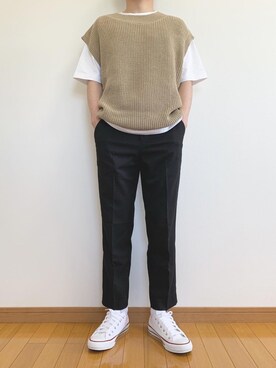 かぺじゅんさん（メンズ・165cm）の夏コーディネート