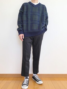 かぺじゅんさん（メンズ・165cm）の秋コーディネート