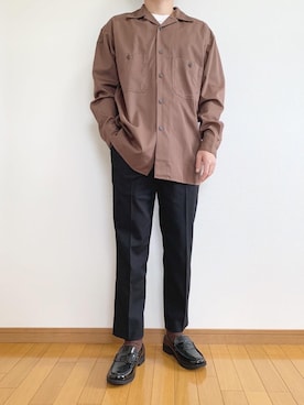 「UNIQLO（ユニクロ）の50色ソックス（消臭機能付き）（ソックス/靴下）」を使った、かぺじゅんさん（メンズ・165cm）の秋コーディネート