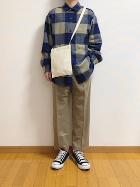 かぺじゅんさん（メンズ・165cm）の冬コーディネート