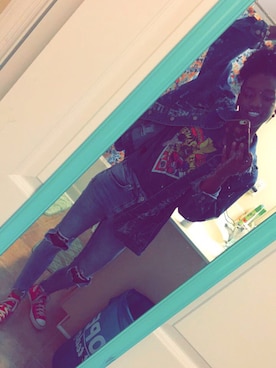 「HOMEMADEのアイテム」を使った、channyさん（レディース・165cm）の夏コーディネート