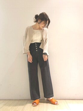 くりためいさん（レディース・160cm）の春コーディネート