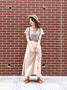 くりためいさん（レディース・160cm）の夏コーディネート