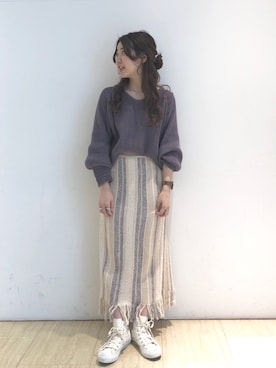 くりためいさん（レディース・160cm）の冬コーディネート