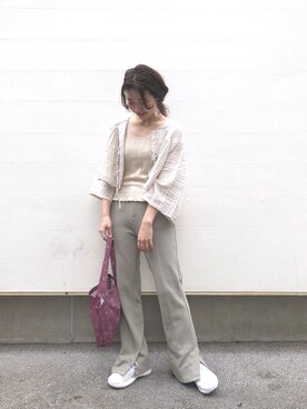 「平成最後のWEARISTAセンバツ」｜くりためいさん（レディース・160cm）の春コーディネート