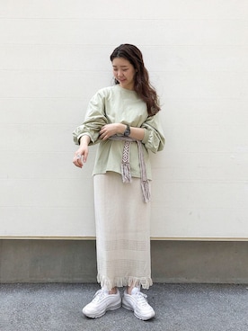 くりためいさん（レディース・160cm）の春コーディネート