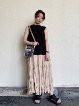くりためいさん（レディース・160cm）の夏コーディネート