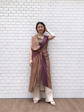 くりためいさん（レディース・160cm）の夏コーディネート