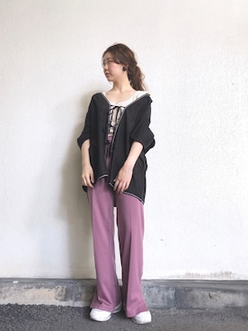 くりためいさん（レディース・160cm）の秋コーディネート