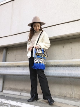 くりためいさん(レディース・160cm)の冬コーディネート