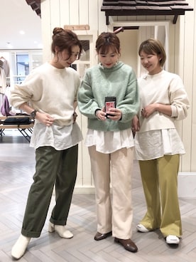 くりためいさん（レディース・160cm）の冬コーディネート