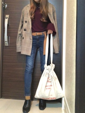 「w closet」｜「アイテム（その他シューズ）」を使った、CHIHIROさん（レディース・150cm）の冬コーディネート