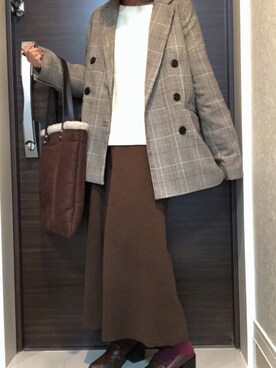 CHIHIROさん（レディース・150cm）の冬コーディネート