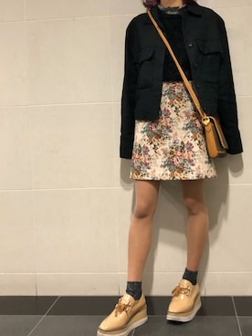 「Another Edition」｜「アイテム（その他シューズ）」を使った、CHIHIROさん（レディース・150cm）の冬コーディネート
