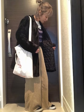 CHIHIROさん（レディース・150cm）の冬コーディネート