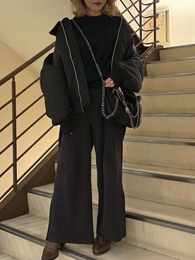 CHIHIROさん（レディース・150cm）の冬コーディネート