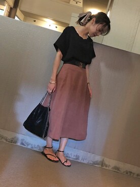 CHIHIROさん（レディース・150cm）の夏コーディネート