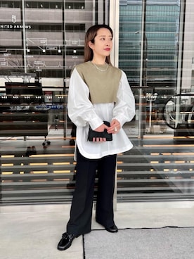 「ハイク」｜中西　麻菜さん（レディース・151cm）の冬コーディネート