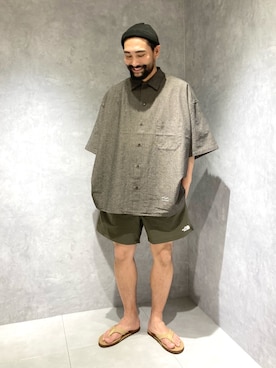 「ARMY TWILL（アーミーツイル）のアイテム」を使った、hotokun0111さん（メンズ・173cm）の夏コーディネート