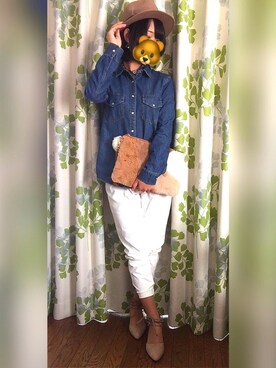 「ファークラッチ」｜な るさん（レディース・153cm）の春コーディネート