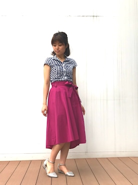 cojiさん（レディース・157cm）の夏コーディネート