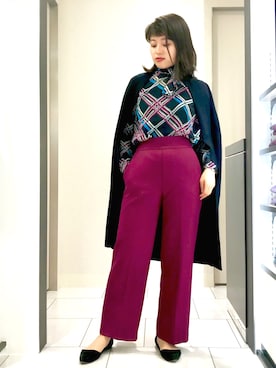 cojiさん（レディース・157cm）の冬コーディネート