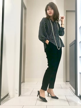 「NARACAMICIE（ナラカミーチェ）のアイテム（アクセサリー）」を使った、cojiさん（レディース・157cm）の春コーディネート