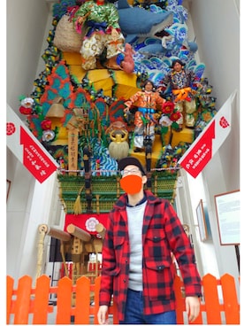 「FILSON（フィルソン）のアイテム（その他アウター）」を使った、sshmさん（メンズ・176cm）の冬コーディネート