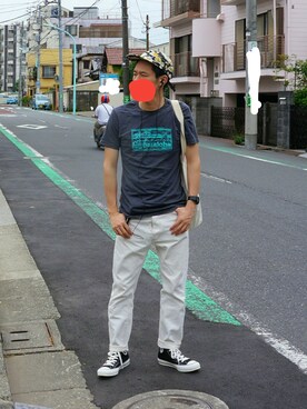 sshmさん（メンズ・176cm）の夏コーディネート