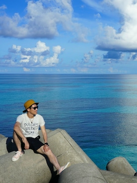 sshmさん（メンズ・176cm）の夏コーディネート