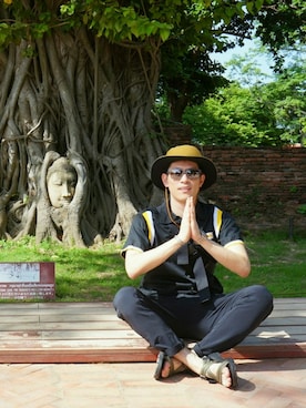 sshmさん（メンズ・176cm）の夏コーディネート