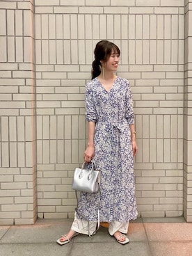 エールデルクールブラン天神地下街店スタッフさん（レディース・162cm）の春コーディネート