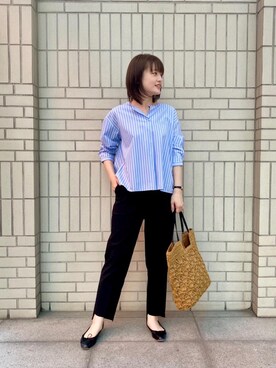 エールデルクールブラン天神地下街店スタッフさん（レディース・161cm）の春コーディネート