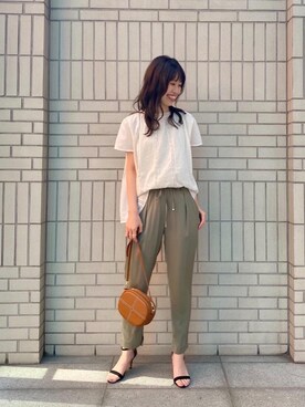 エールデルクールブラン天神地下街店スタッフさん（レディース・162cm）の春コーディネート