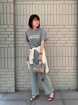 エールデルクールブラン天神地下街店スタッフさん(レディース・161cm)の春コーディネート