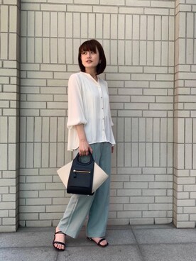 エールデルクールブラン天神地下街店スタッフさん(レディース・161cm)の春コーディネート