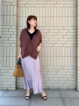 エールデルクールブラン天神地下街店スタッフさん(レディース・161cm)の春コーディネート