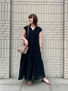 エールデルクールブラン天神地下街店スタッフさん（レディース・161cm）の春コーディネート