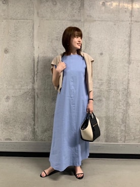 エールデルクールブラン天神地下街店スタッフさん（レディース・161cm）の春コーディネート