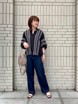 エールデルクールブラン天神地下街店スタッフさん(レディース・161cm)の夏コーディネート