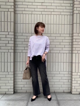 エールデルクールブラン天神地下街店スタッフさん（レディース・161cm）の秋コーディネート