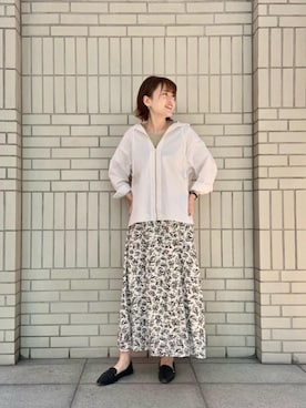エールデルクールブラン天神地下街店スタッフさん(レディース・161cm)の春コーディネート