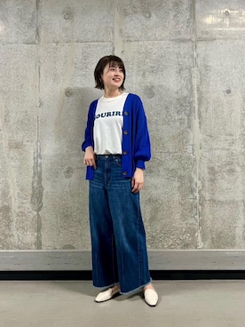 エールデルクールブラン天神地下街店スタッフさん(レディース・161cm)の春コーディネート